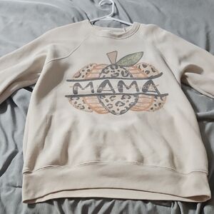Bella Canvas Cream Mama Sweater